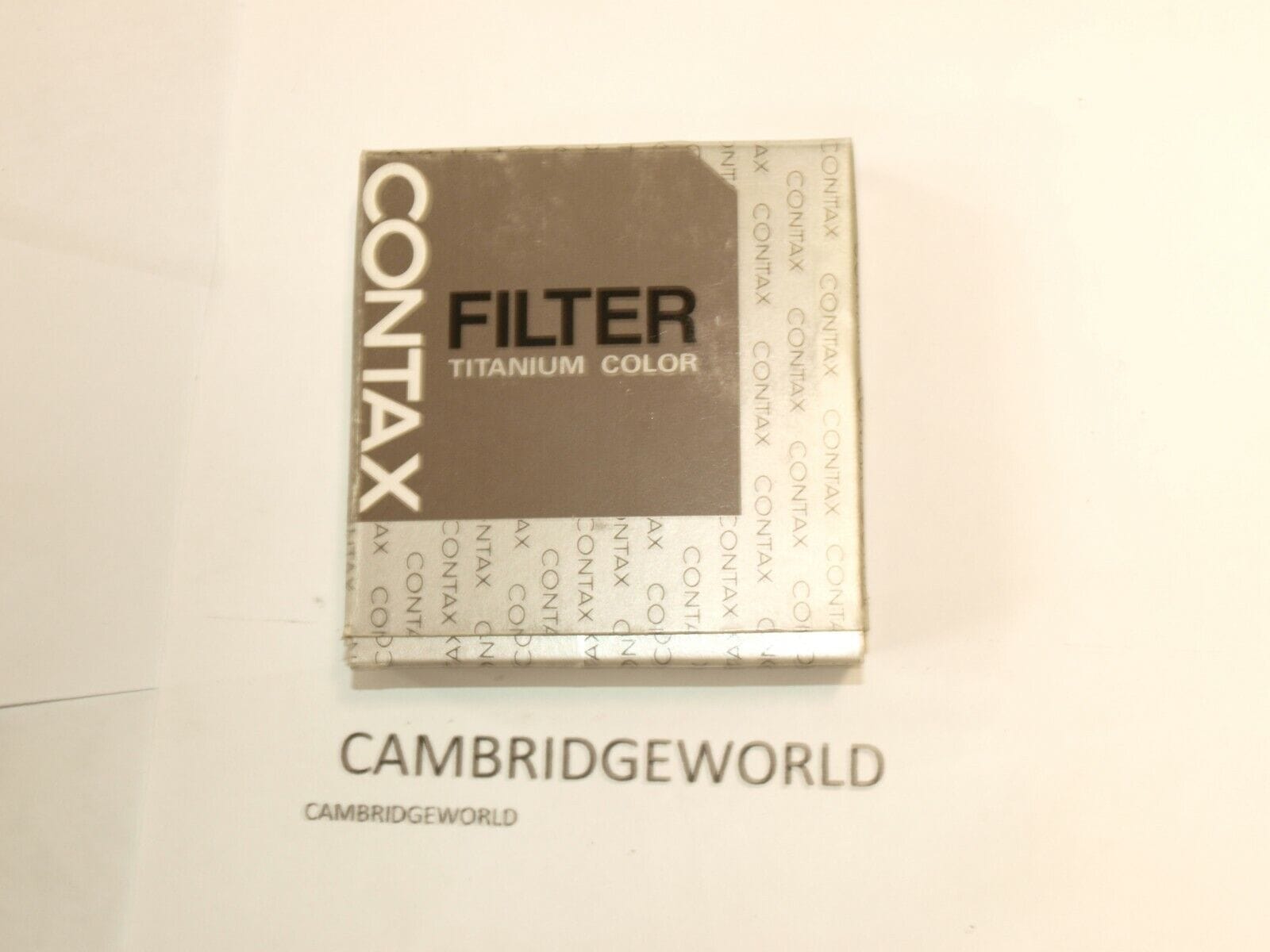 Contax Cameras & Photo:Lenses & Filters:Filters CONTAX 30.5mm B2 82A MC NEW SCREW in OPTICAL GLASS FILTER TITANIUM RING in BOX