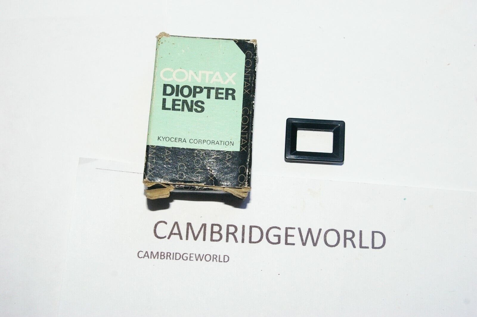Contax Cameras & Photo:Lenses & Filters:Other Lenses & Filters Contax Diopter CORRECTION Lens -5 NEW ORIGINAL CONTAX BRAND RECTANGULAR in BOX