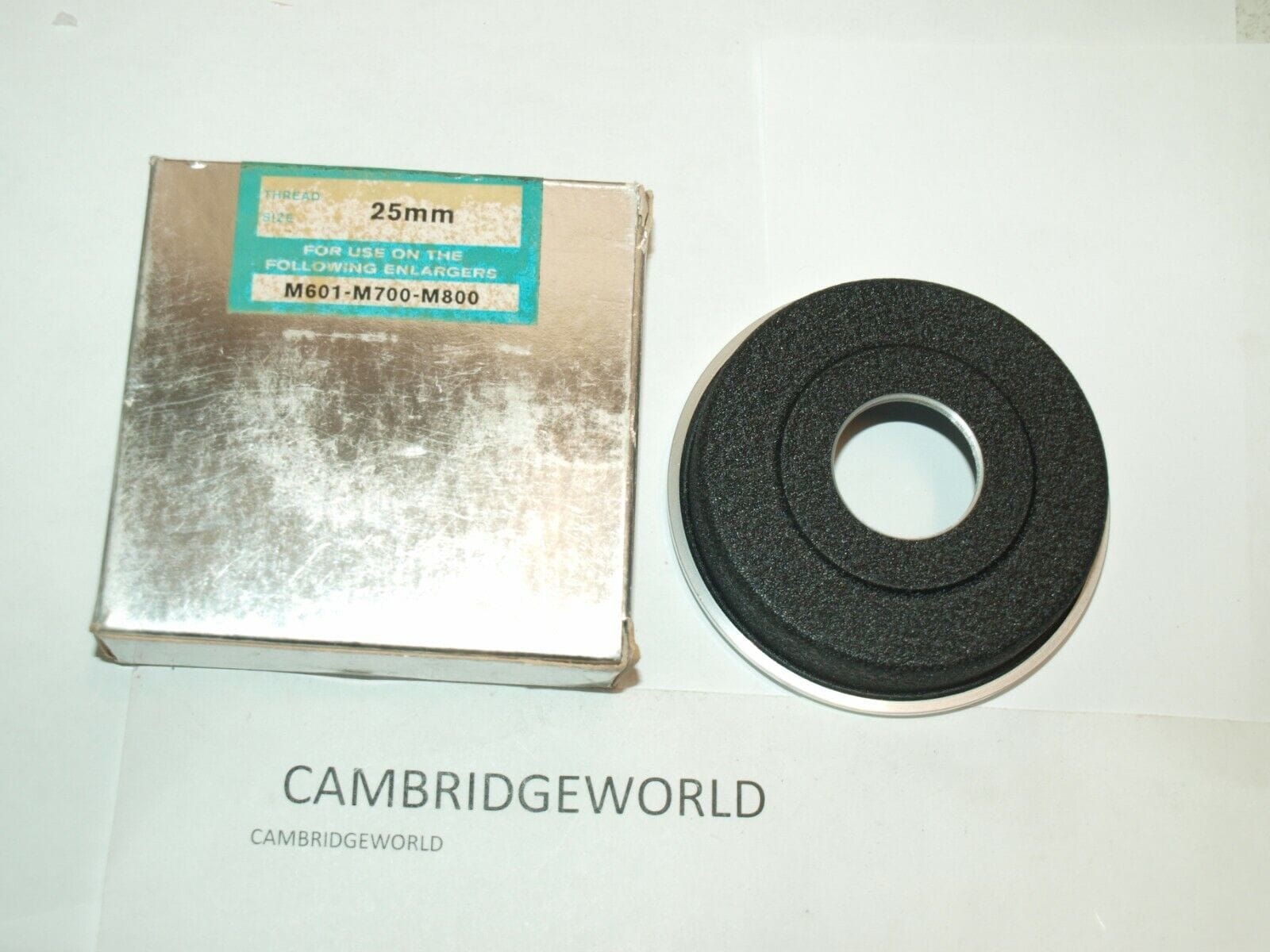 Durst Cameras & Photo:Film Photography:Darkroom & Developing:Enlargement Equipment DURST LENS BOARD SETOPLA 25 SCHNEIDER  25mm NEW for M601 M700 M800 ENLARGERS