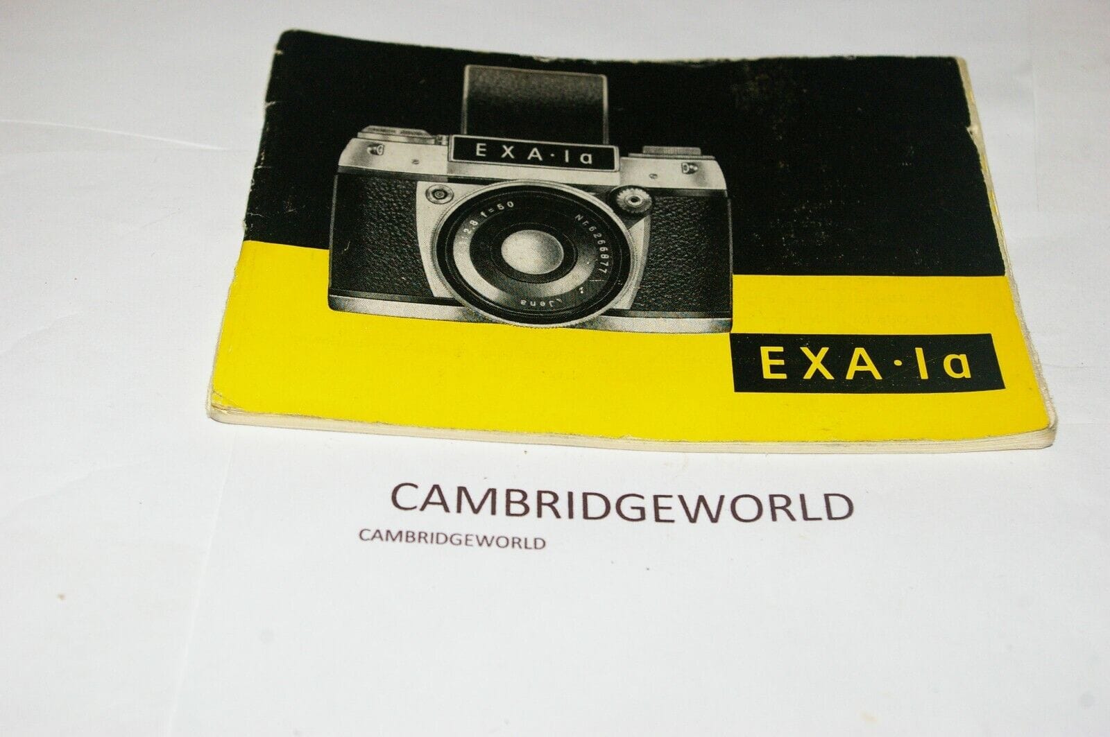 Exa Cameras & Photo:Camera Manuals & Guides EXA Ia CAMERA INSTRUCTION MANUAL GUIDE USERS BOOK NEW GENUINE ORIGINAL