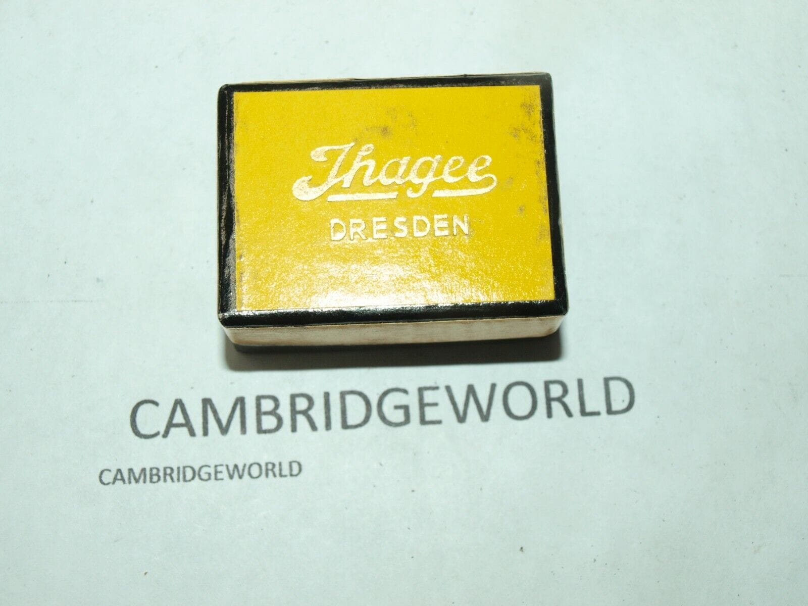 Exakta Cameras & Photo:Camera, Drone & Photo Accessories:Viewfinders & Eyecups EXAKTA IHAGEE DRESDEN NEW FOCUSING SCREEN BOX with VELVET INTERIOR IHAGEE LOGO