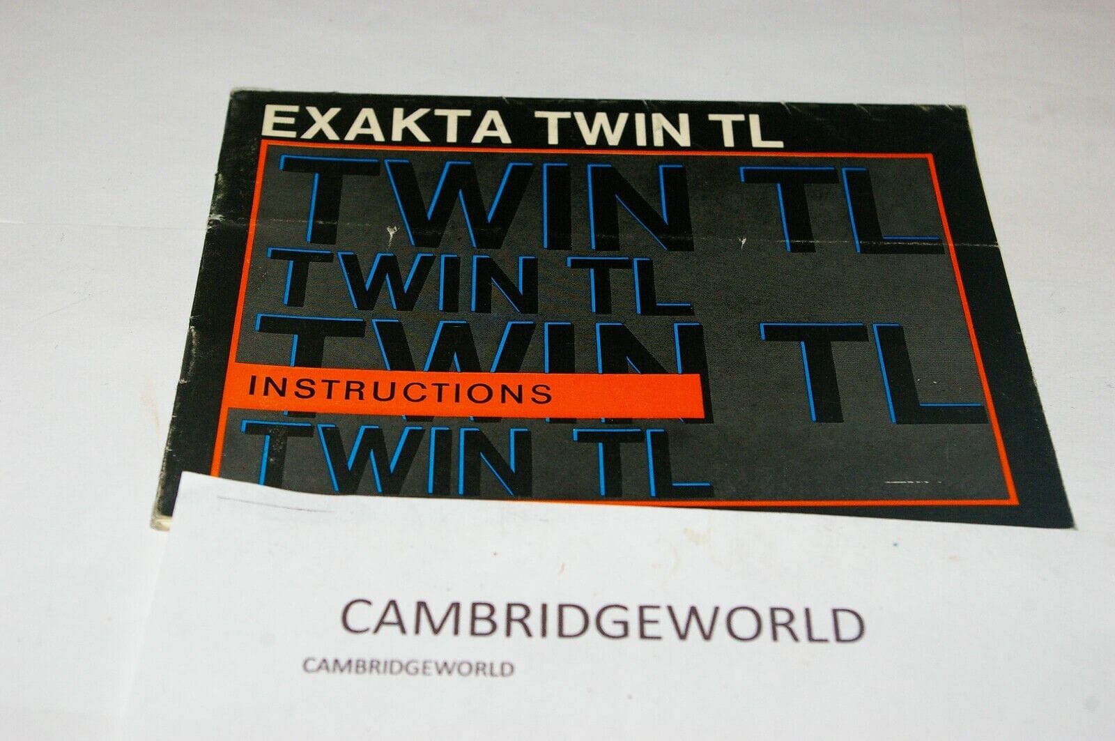 Exakta Cameras & Photo:Camera Manuals & Guides EXAKTA  TWIN TL  CAMERA INSTRUCTION MANUAL GUIDE USERS BOOK NEW GENUINE ORIGINAL