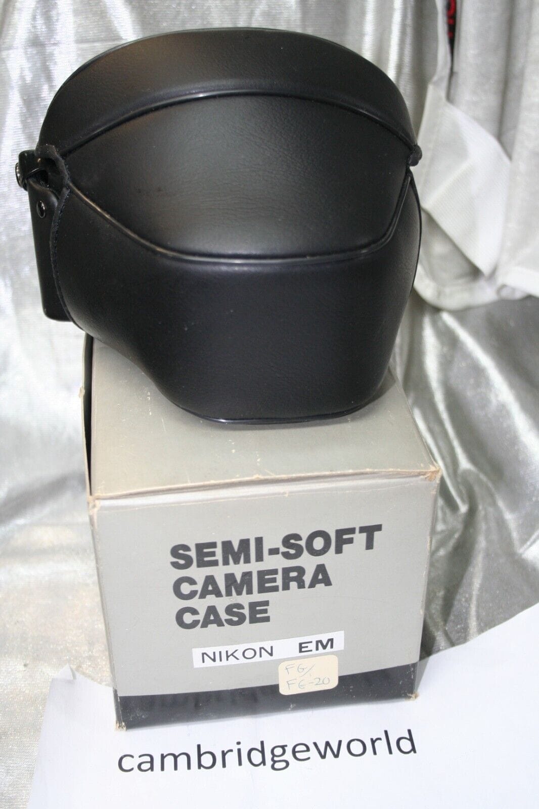 Exakta Cameras & Photo:Camera Manuals & Guides NEW  VERY OLD STOCK EVEREADY CASE for NIKON EM FG FG20 CAMERAS in BOX