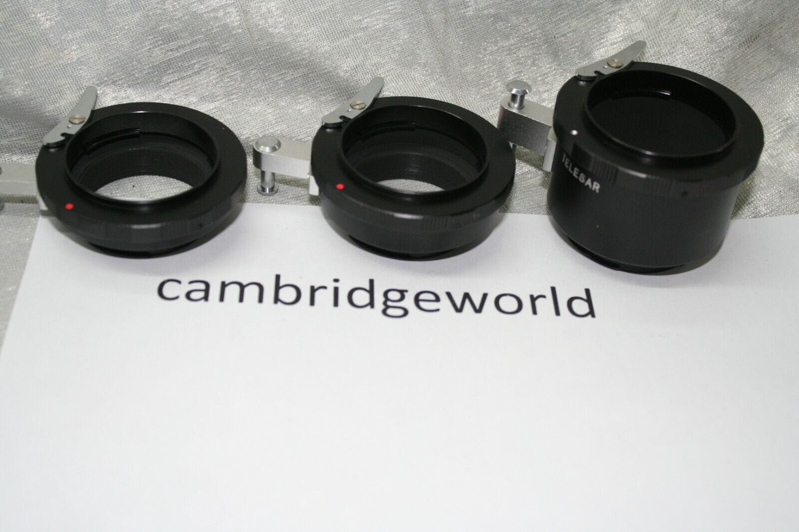 Exakta Cameras & Photo:Lenses & Filters:Lens Adapters, Mounts & Tubes EXAKTA MACRO CLOSE UP METAL EXTENSION TUBE SET AUTOMATIC NEW MODEL OLD STOCK