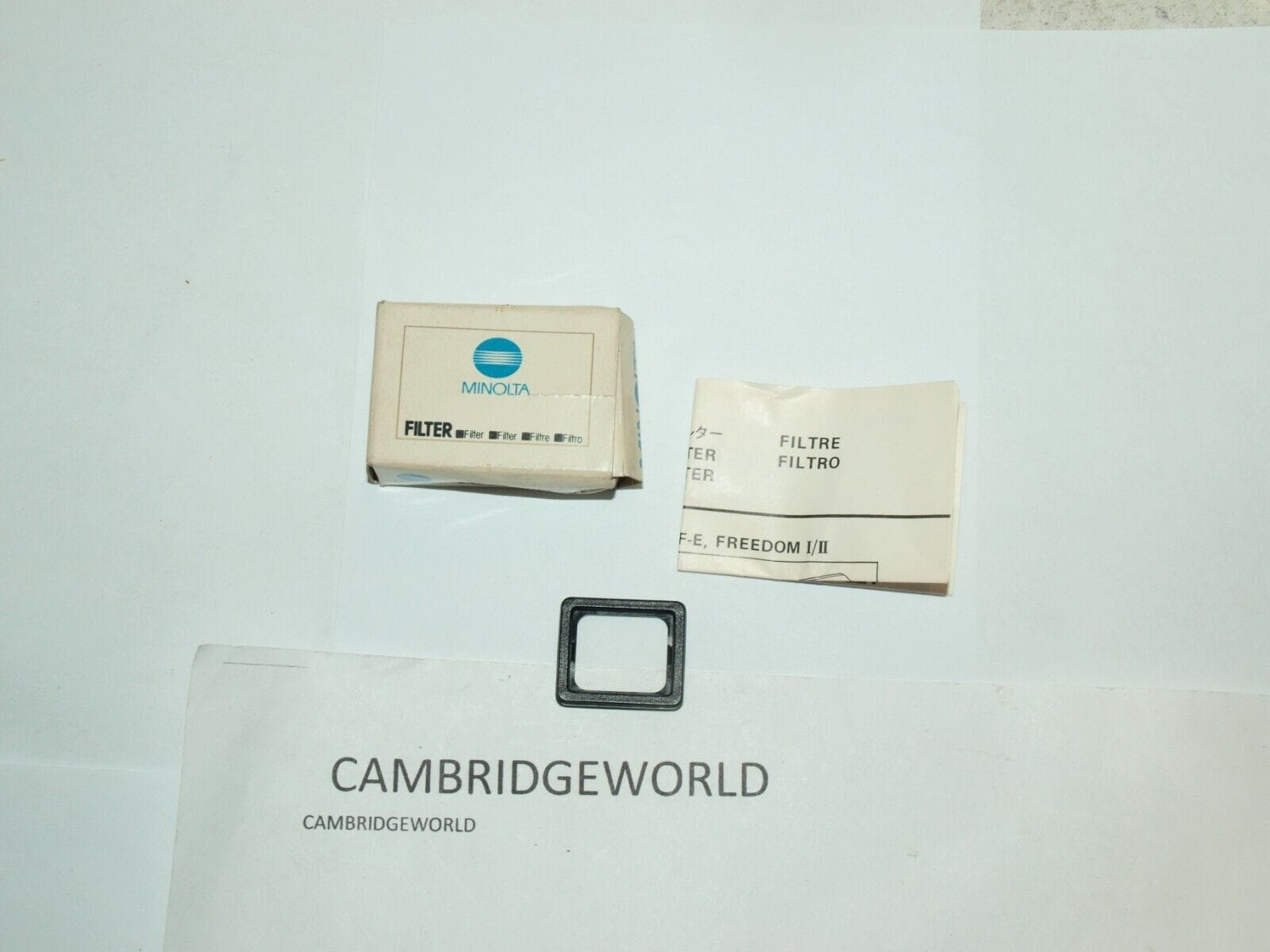 Exakta Cameras & Photo:Replacement Parts & Tools:Film Camera Parts MINOLTA FILTER for FREEDOM I II AF-E NEW MINOLTA BRAND in the FACTORY BOX