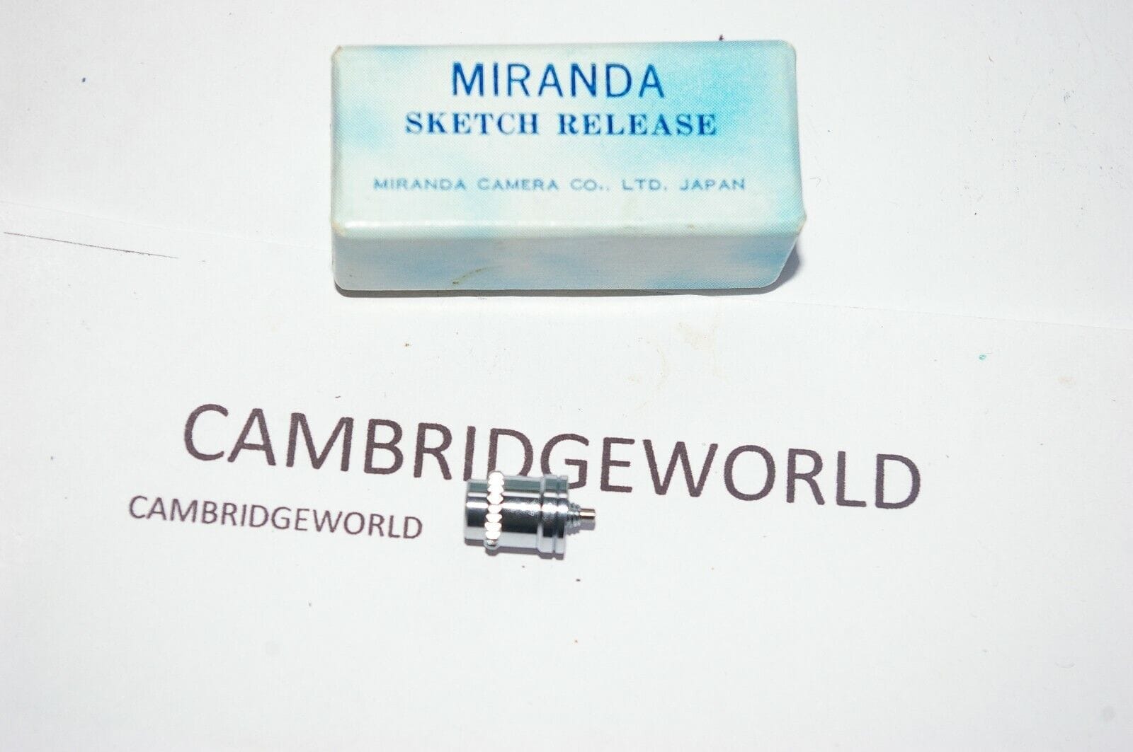 Exakta Cameras & Photo:Replacement Parts & Tools:Film Camera Parts MIRANDA SKETCH RELEASE NEW in ORIGINAL FACTORY BOX GENUINE MIRANDA BRAND