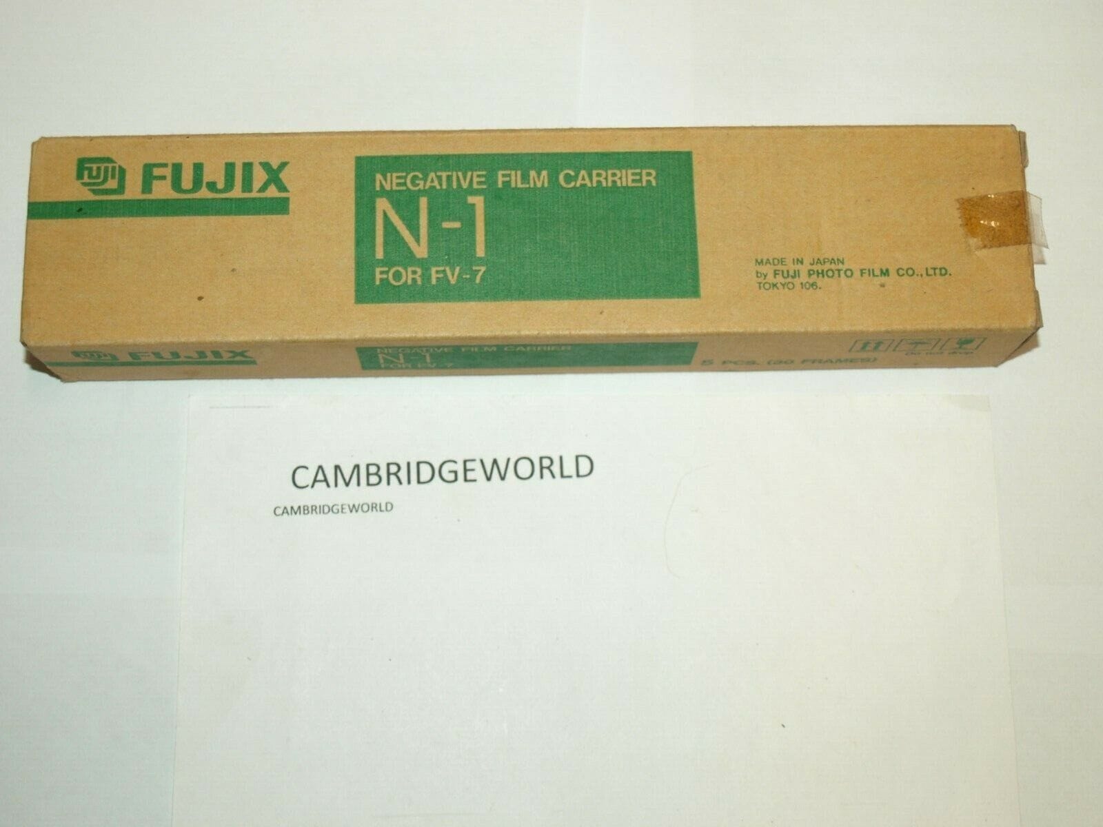 Fujifilm Cameras & Photo:Vintage Movie & Photography:Vintage Film FUJIX FUJI N-1 NEGATIVE FILM CARRIER NEW OLD STOCK in a SEALED BOX FUJIPHOTO