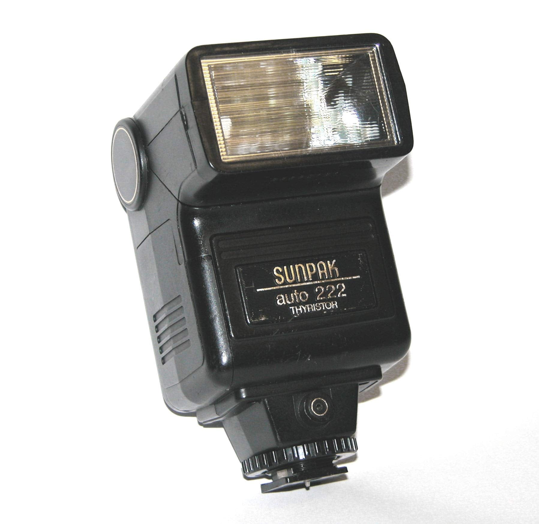 G&Z SunPak Auto 222 Thyristor Shoe Mount Flash for Film SLR Camera