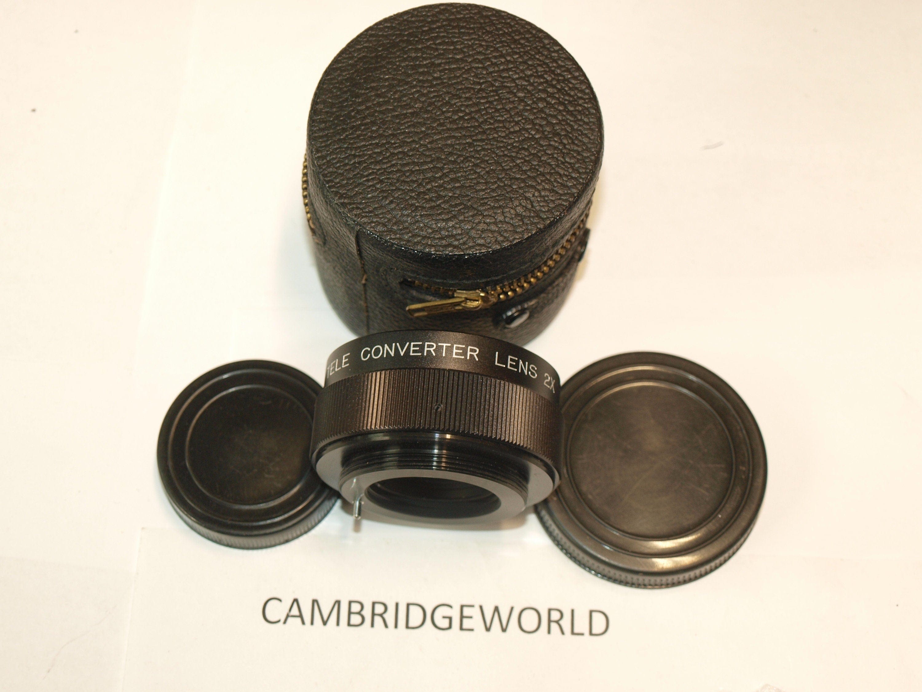Generic NEW old stock 2X M42 auto screw mount teleconverter teleextender lens