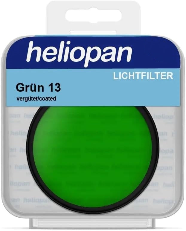 Heliopan 49mm Green Filter (13) Schott Glass for B+W Photography