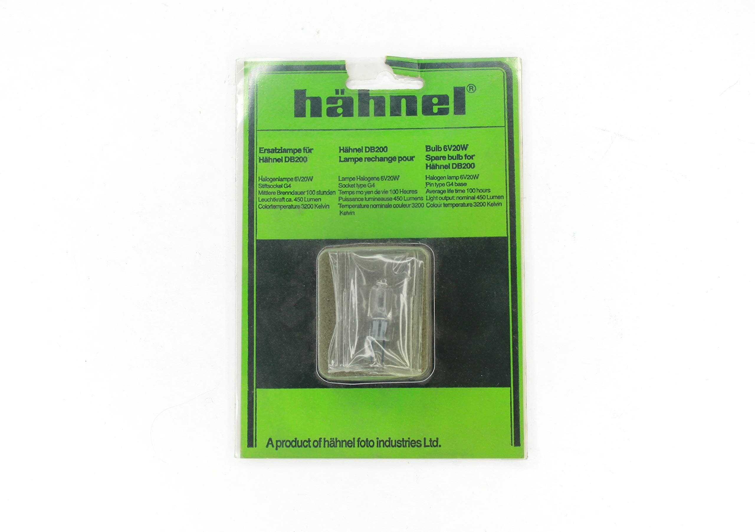 Hahnel 6V 20W G4 HAHNEL Light BULB New Fast N Free