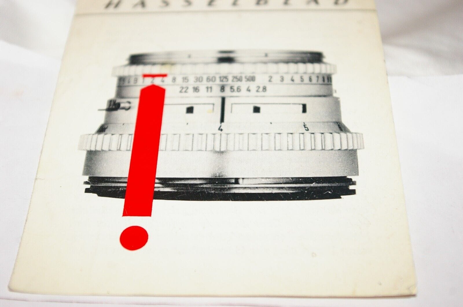 Hasselblad Cameras & Photo:Camera Manuals & Guides HASSELBLAD EXPOSURE REMINDER  INSTRUCTION MANUAL GUIDE BOOK ORIGINAL