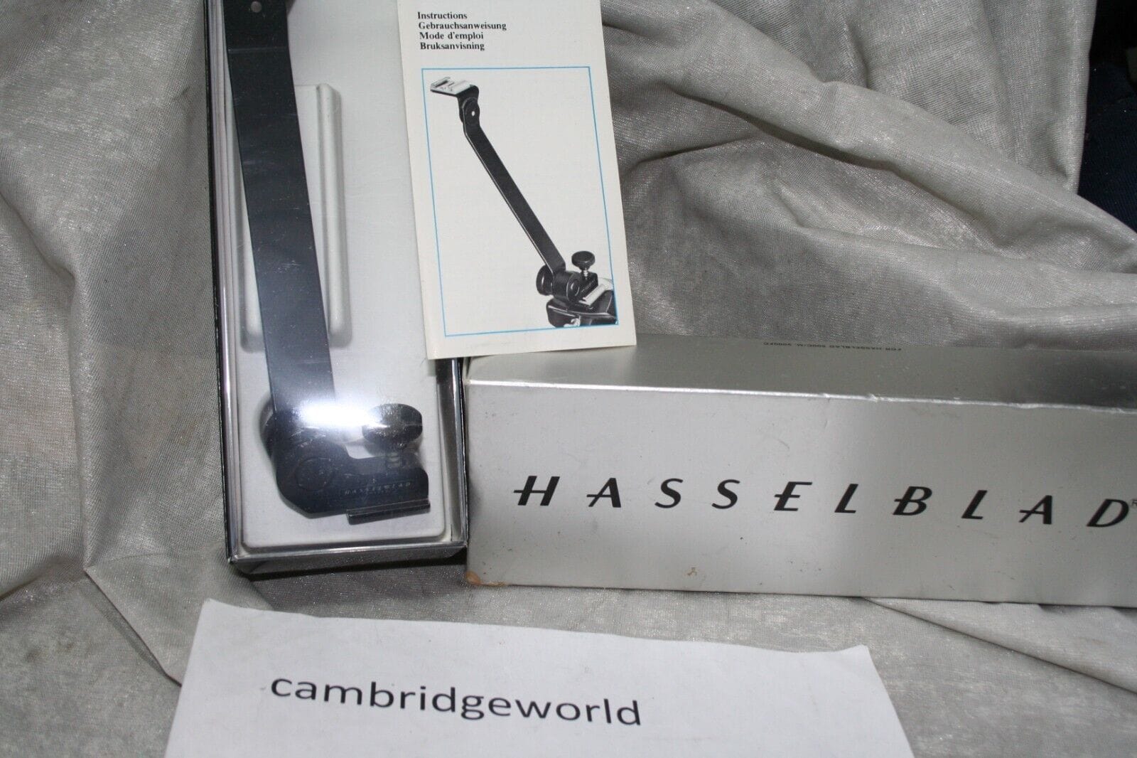 Hasselblad Cameras & Photo:Film Photography:Film Backs & Holders NEW OLD STOCK GENUINE  ORIGINAL HASSELBLAD EXTENSION ARM 45098 MADE in SWEDEN