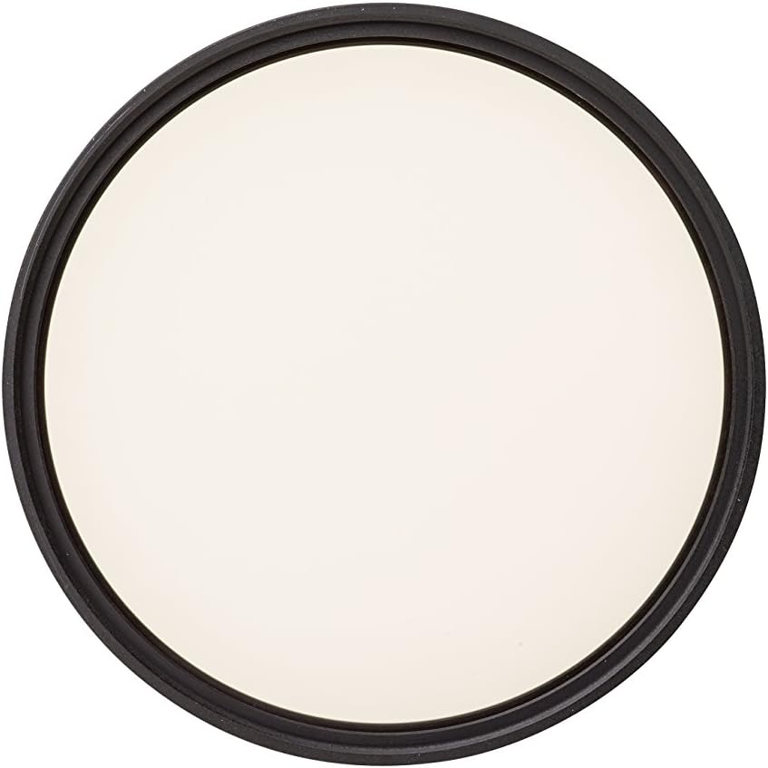 Heliopan 49mm Heliopan 46mm KR1.5 (1A) Skylight SH-PMC Filter (704614) with specialty Schott glass in floating brass ring