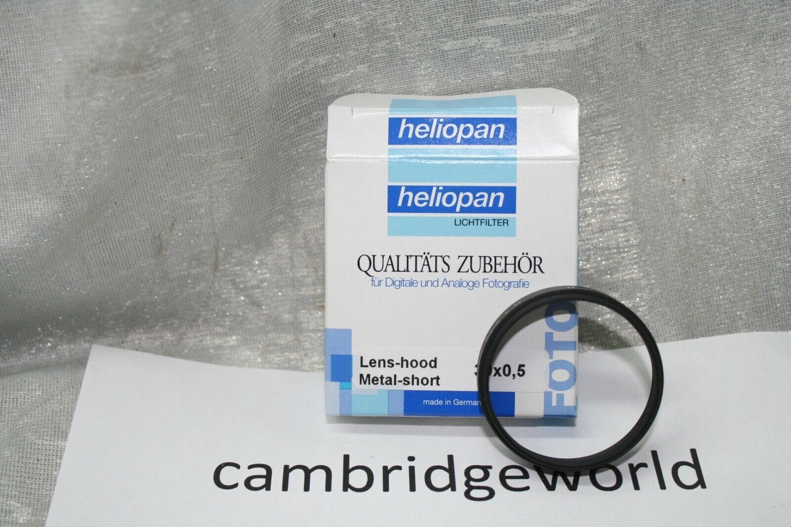 Heliopan Cameras & Photo:Lenses & Filters:Filters Heliopan 39mm LENS HOOD SHADE LONG METAL NEW GENUINE ORIGINAL in BOX for LEICA