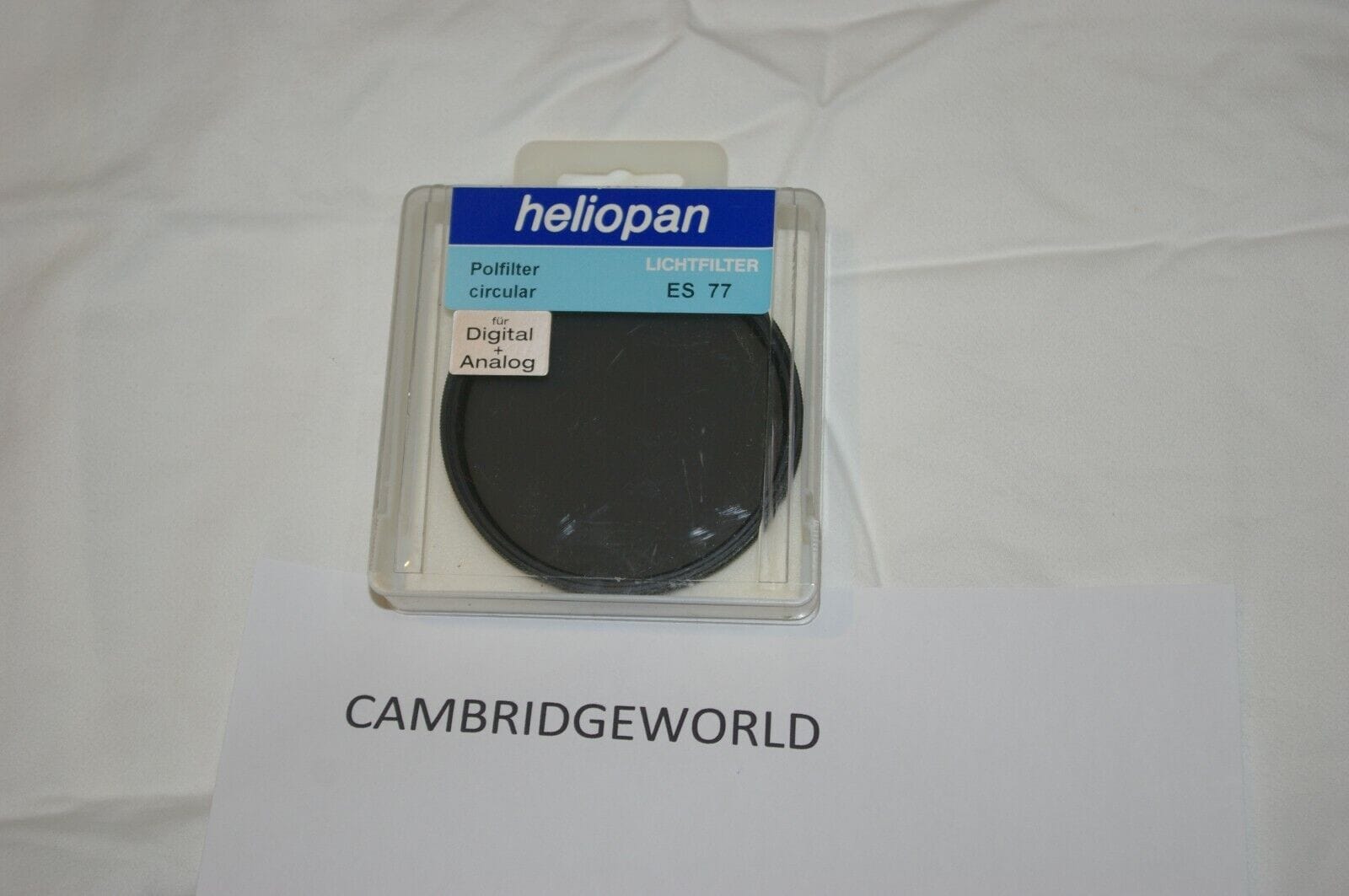 Heliopan Cameras & Photo:Lenses & Filters:Lenses HELIOPAN 77mm POLARIZER CIRCULAR ROTATING FILTER NEW in ORIGINAL BOX