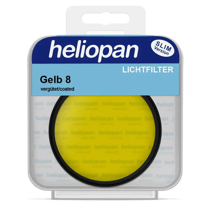 Heliopan Cameras & Photo:Lenses & Filters:Other Lenses & Filters Heliopan 48mm Medium Yellow Filter (8) Camera Lens Filter