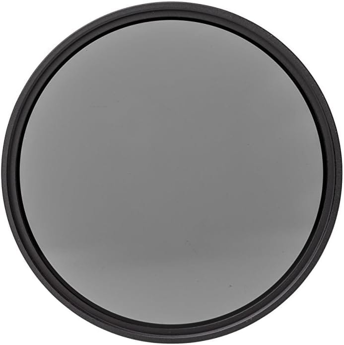 Heliopan Grad ND 1-Stop / 62mm 30.5mm Neutral Density 4x (0.6) Filter (730536) with specialty Schott glass in floating brass ring