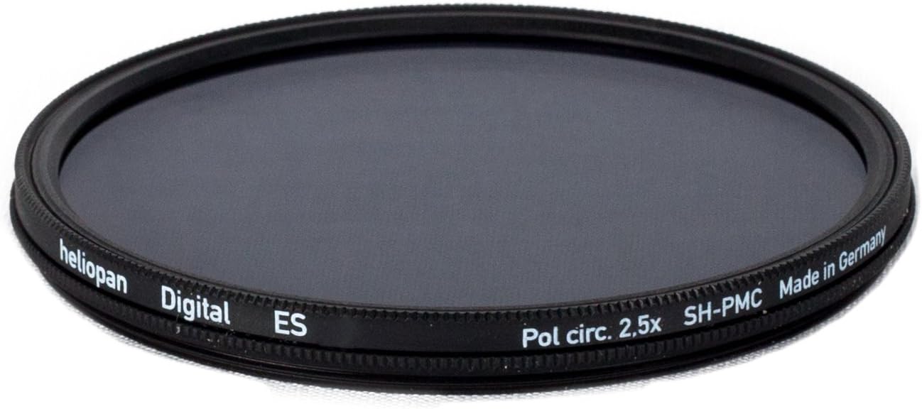 Heliopan Heliopan 46mm Circular Polarizer SH-PMC Filter with specialty Schott glass in floating brass ring  (704646)