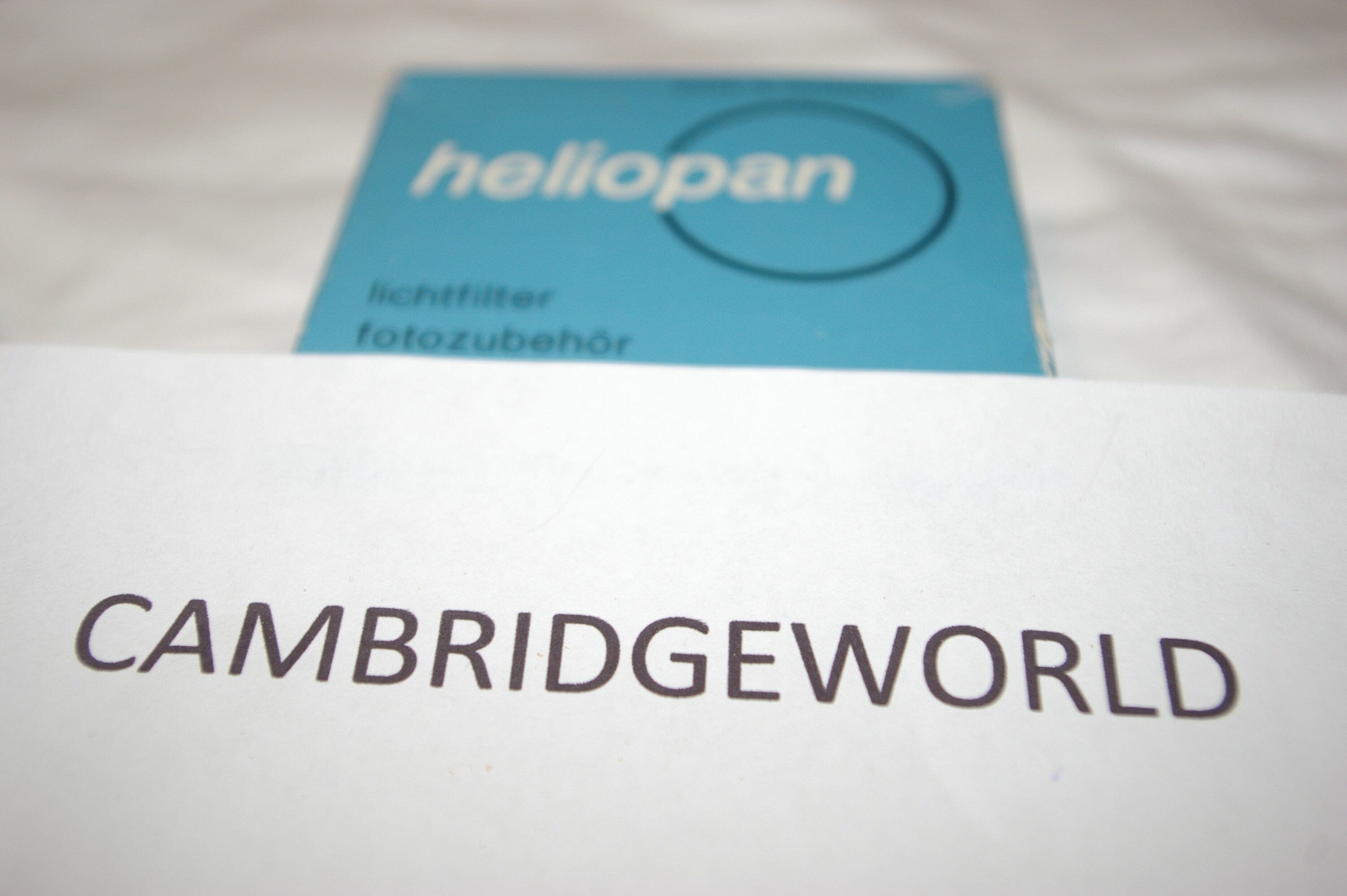 Heliopan NEW Heliopan 58mm screw in RED 25 Filter