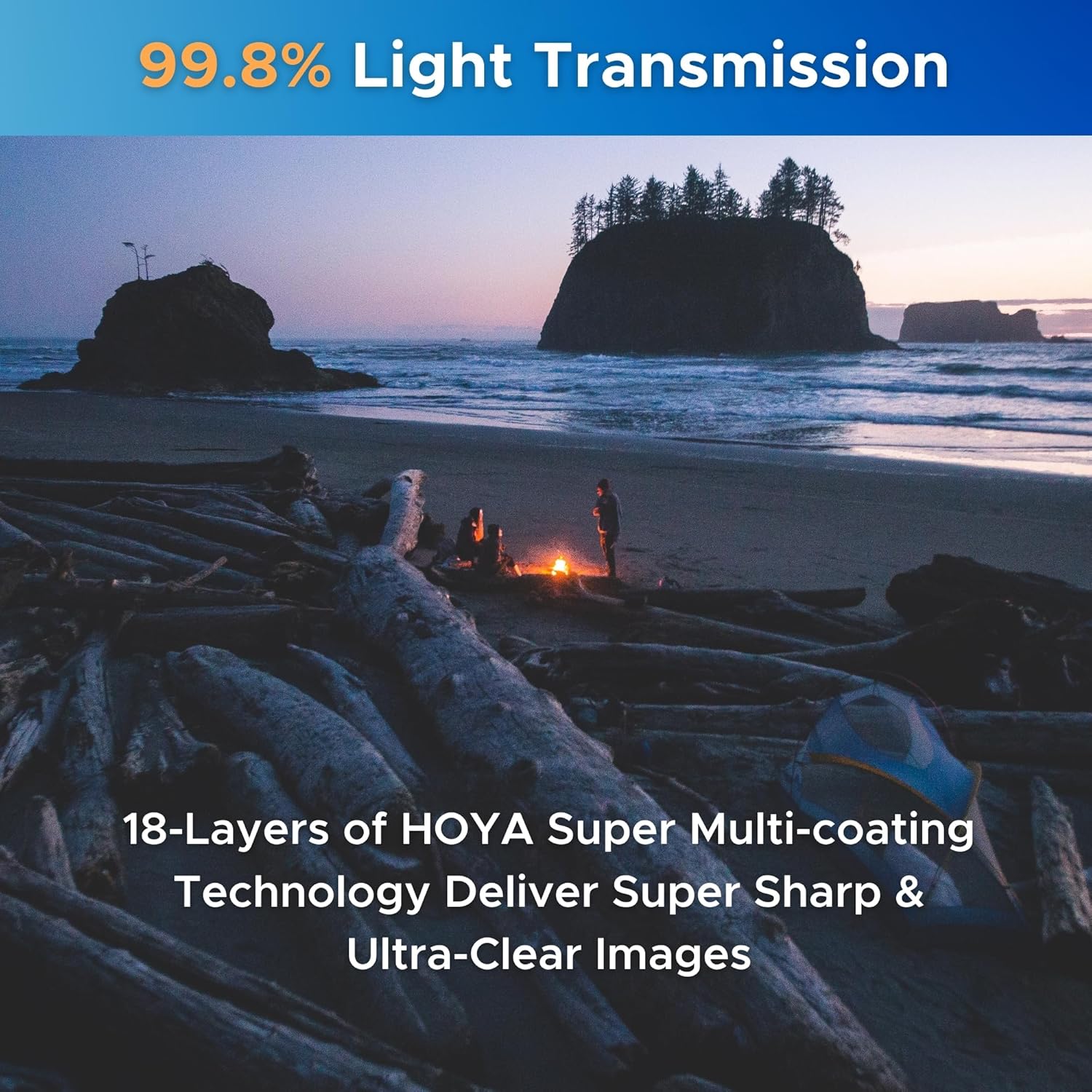 Hoya Hoya EVO Antistatic 112mm UV Filter â€” Camera Filters with 16-Layer SMC Coating, UV Optical Glass for Superior Resolution - Dust, Stain & Scratch-Resistant, Compatible with Nikkor Z 14-24mm f2.8 S