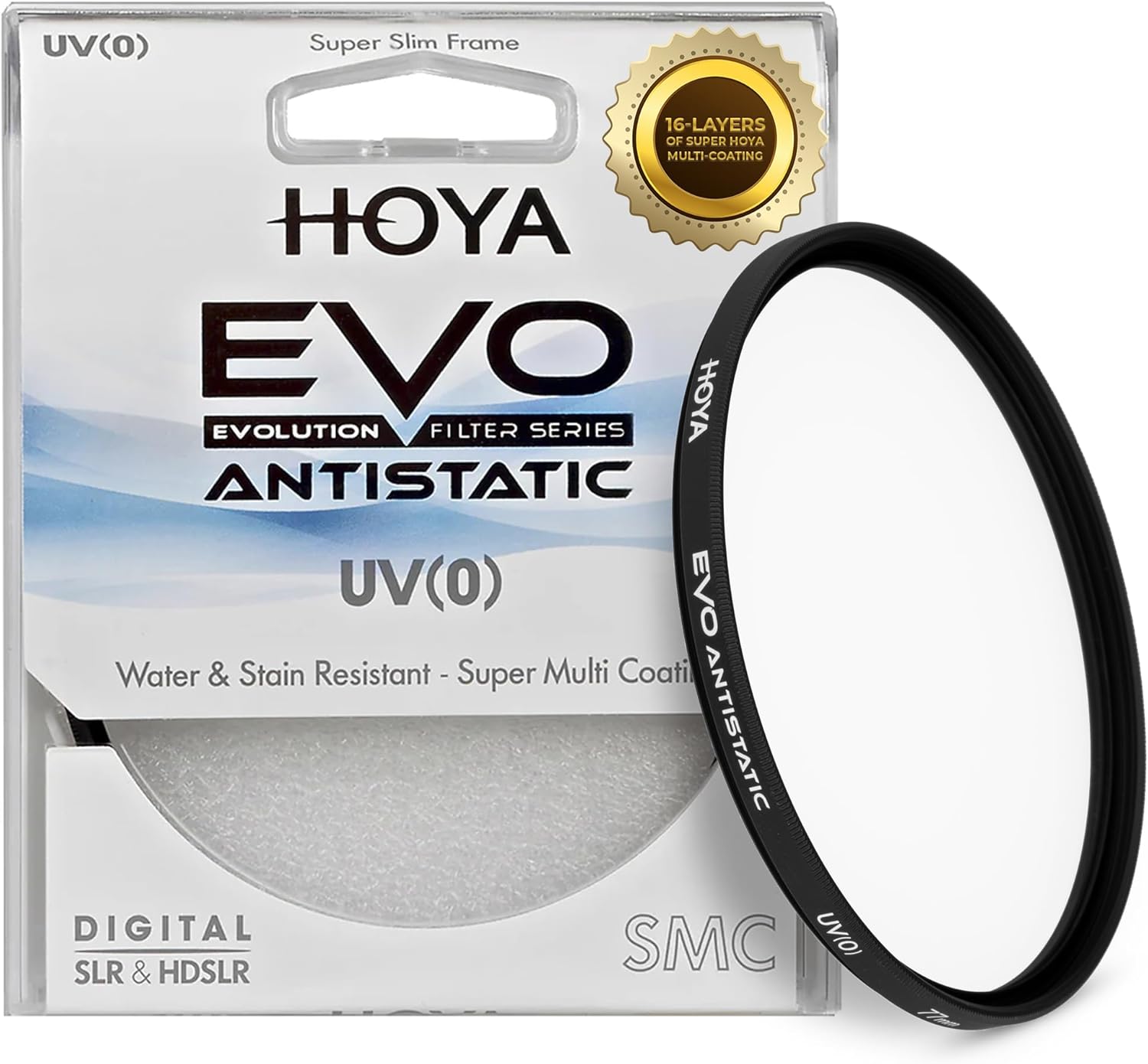 Hoya Hoya EVO Antistatic 112mm UV Filter â€” Camera Filters with 16-Layer SMC Coating, UV Optical Glass for Superior Resolution - Dust, Stain & Scratch-Resistant, Compatible with Nikkor Z 14-24mm f2.8 S