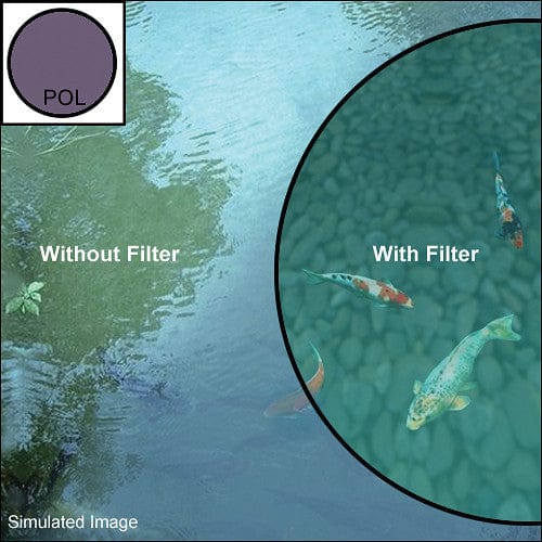 Hoya HOYA Linear Polarizer Glass Filter [Multiple Size Options]