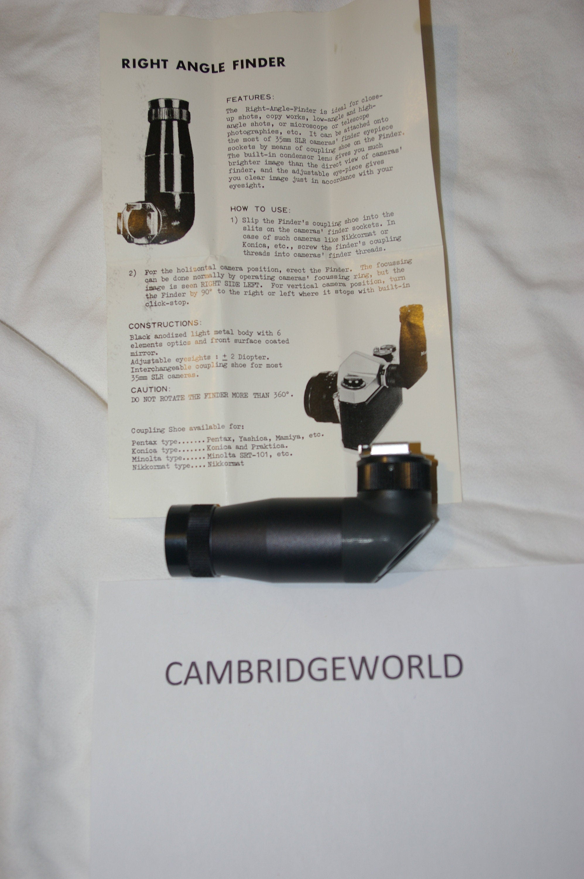 Cambridge World Inc