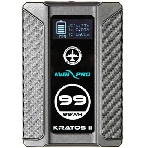 Indipro Cameras & Photo:Camera, Drone & Photo Accessories:Batteries IndiPRO Tools Kratos II V-Mount Li-Ion Battery (99Wh)