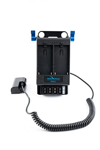 Indipro IndiPRO Dual NP-F Power System w/ 15mm Rod Mount for LP-E6 Devices (w/ 4x D-Tap Outputs)