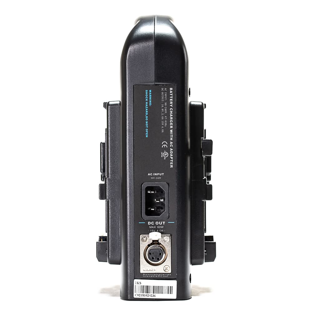 Indipro Indipro Dual V-Mount Battery Charger with XLR Output