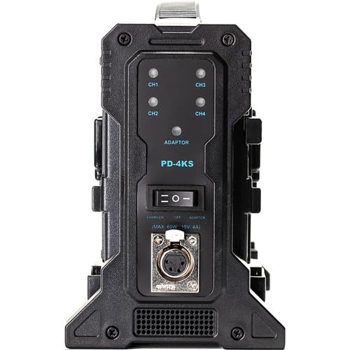 Indipro IndiPRO Micro-Series 270Wh 4-Battery Kit with Quad Pro Charger (V-Mount)