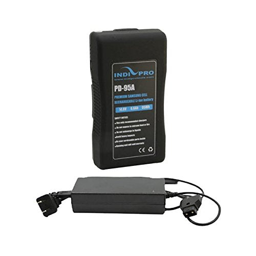 Indipro IndiPRO Tools 14.8V 95Wh Li-Ion Battery & Pro Charger Kit (Gold-Mount)