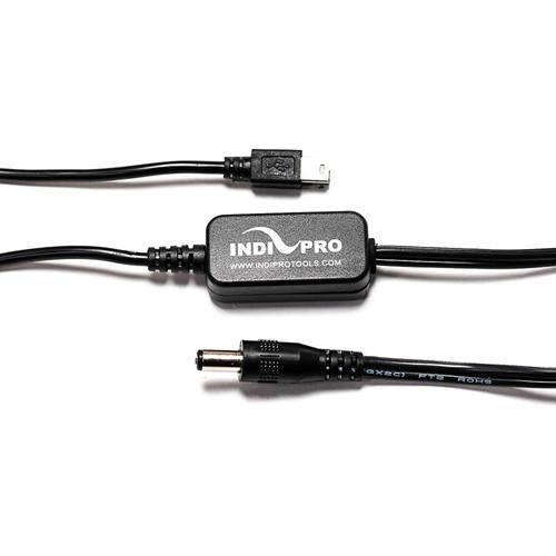 Indipro IndiPro Tools 21MUSB 2.1mm Male Power Cable to Mini USB 5V (20", Regulated)