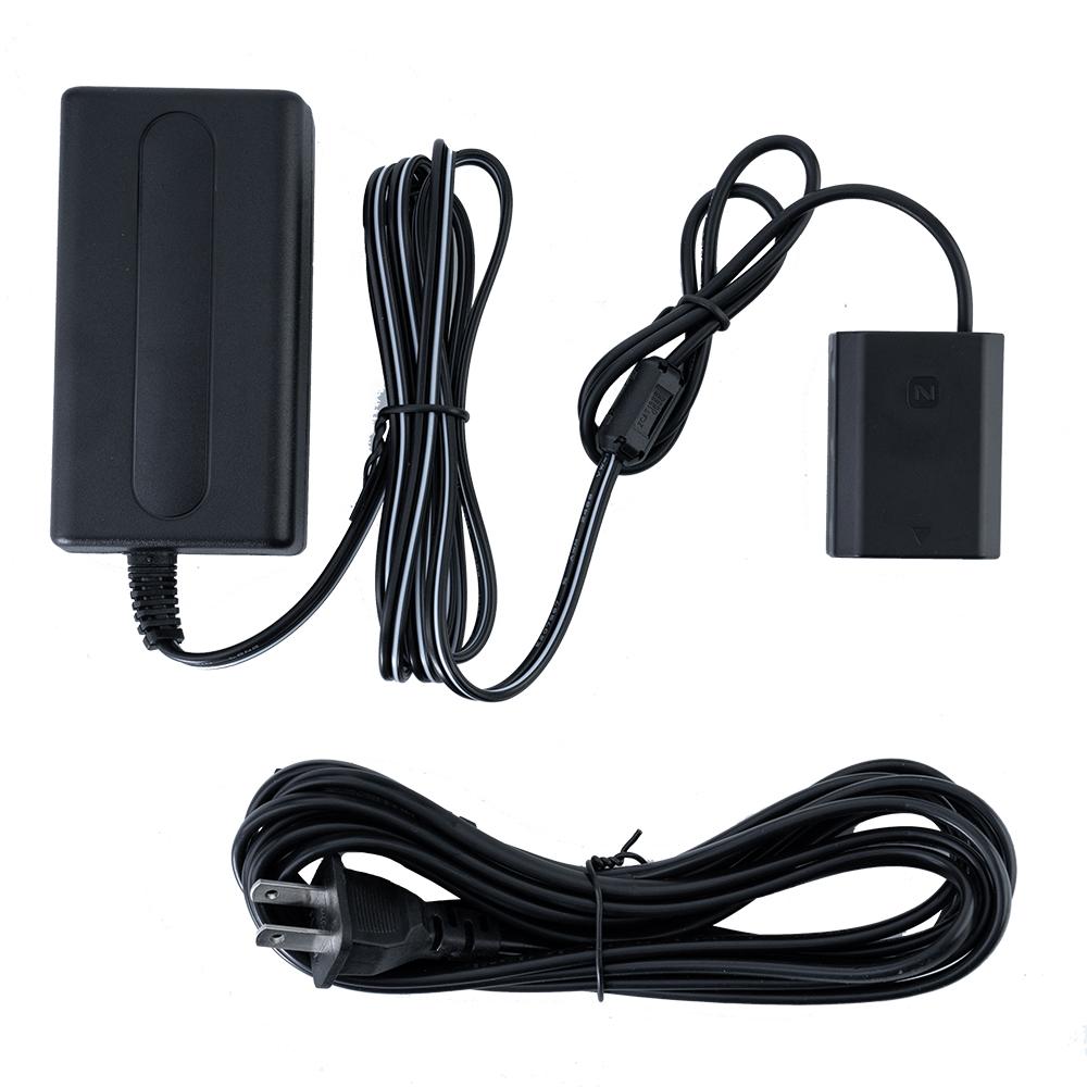 Indipro IndiPro Tools ACSA73 AC Power Supply with Sony a7 III (NP-FZ100) Compatible Dummy Battery (8 ft)