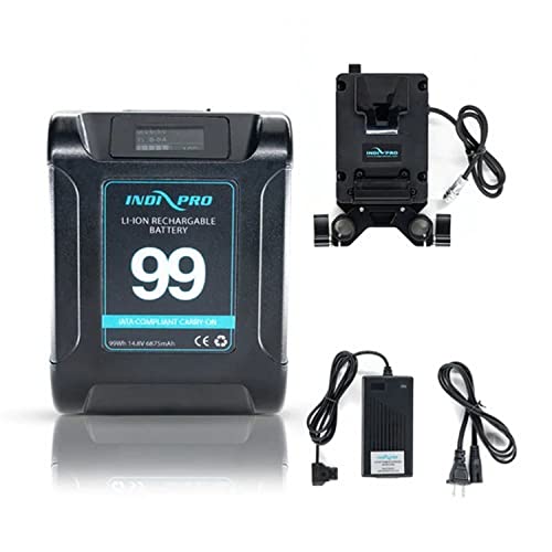 Indipro IndiPRO Tools BLBM46KT Compatible with Blackmagic Pocket Cinema Camera 4K/6K/6K Pro, Battery Kit