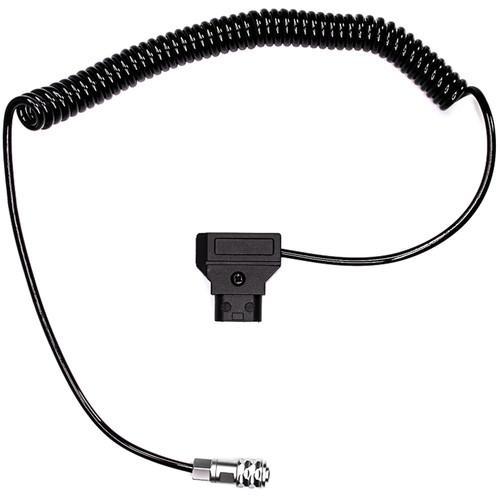 Indipro IndiPro Tools CDT4K Coiled D-Tap to 2-Pin Cable for Blackmagic Pocket Cinema Camera 4K (18-40")
