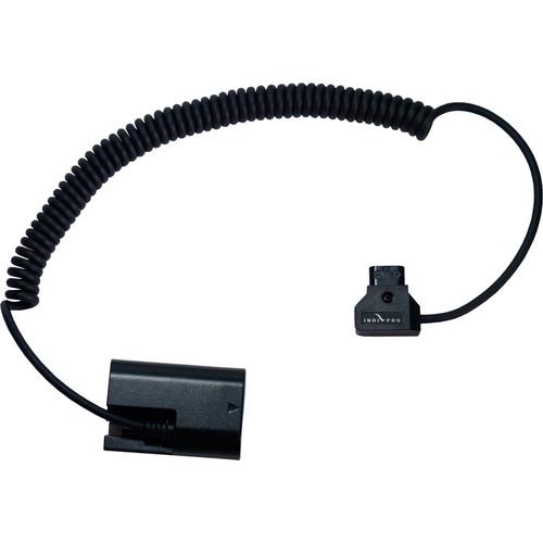 Indipro IndiPro Tools CPTLP6 Coiled D-Tap to Canon LP-E6 Type Dummy Battery (24-36", Regulated)