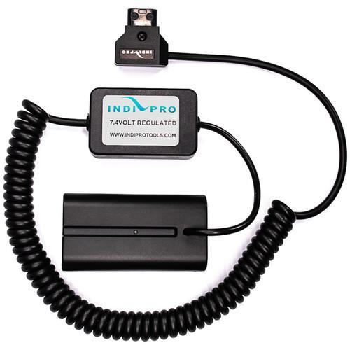 Indipro IndiPro Tools CPTSLS Coiled D-Tap to Sony L-Series (NP-F) Type Dummy Battery (24-36", Regulated)