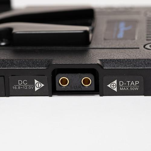 Indipro IndiPro Tools CPV300 V-Mount Battery Adapter Plate with LEMO Type Cable for Canon C300 Mark II w/ 15mm Rod System (24")