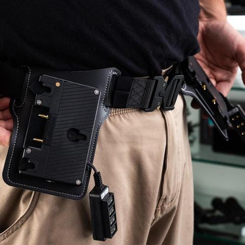 Indipro IndiPro Tools DGMBB4 Dual Gold Mount Battery Belt w/ 10-way D-Tap Outputs