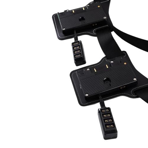 Indipro IndiPro Tools DGMBB4 Dual Gold Mount Battery Belt w/ 10-way D-Tap Outputs