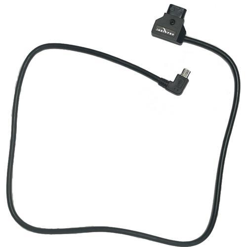 Indipro IndiPro Tools DTRUSB D-Tap to Right-Angle Micro-USB Cable (24", Non-Regulated)