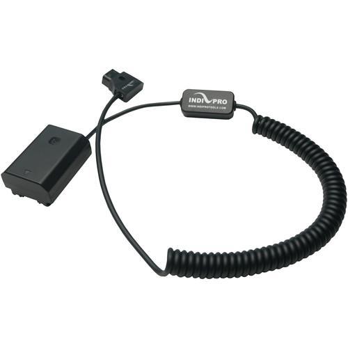 Indipro IndiPro Tools DTSA73 Coiled D-Tap to Sony NP-FZ100 Type Dummy Battery (24-36", Regulated)