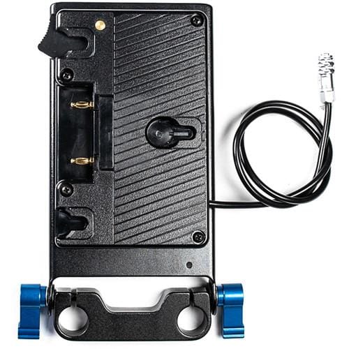Indipro IndiPro Tools GMBP4K Gold Mount Battery Adapter Plate for Blackmagic Pocket Cinema Camera 4K/ 6K w/ 15mm Rod System (16")