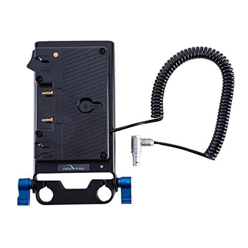 Indipro IndiPRO Tools Gold Mount Plate Dedicated 2-pin LEMO Connector for Komodo Cameras