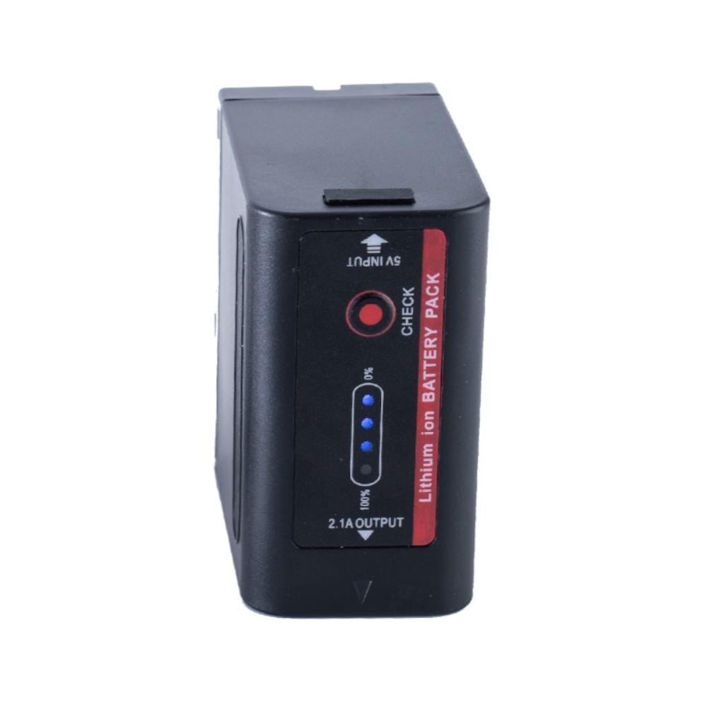 Indipro Indipro Tools INPFKT3 2X NP-F980 6600mAh Li-Ion Batteries/Single Battery Chargers