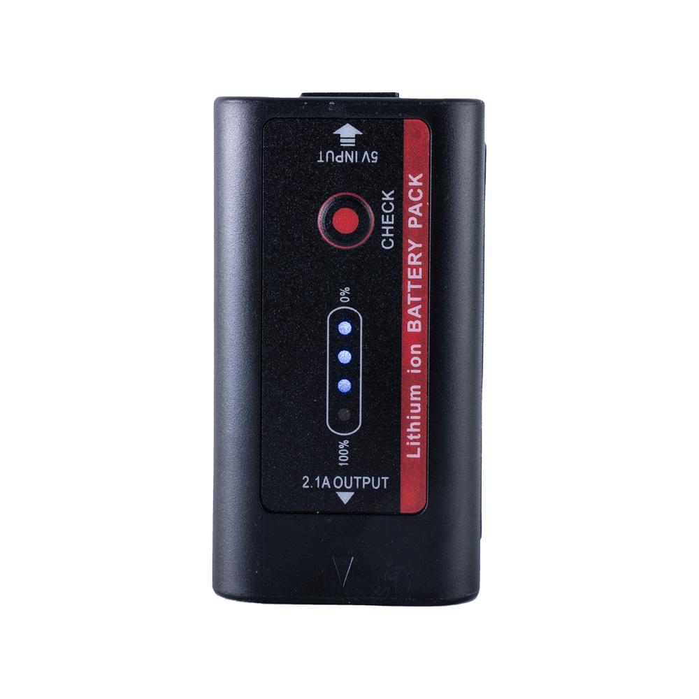 Indipro Indipro Tools INPFKT3 2X NP-F980 6600mAh Li-Ion Batteries/Single Battery Chargers