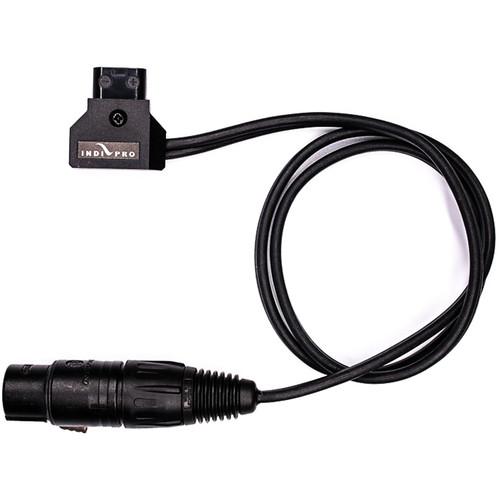 Indipro IndiPro Tools MDTXLR D-Tap to Male 4-Pin XLR Connector (20", Non-Regulated)