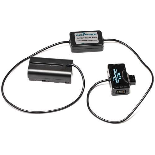Indipro IndiPro Tools MINISNL Tri-Tap to Sony L-Series (NP-F) Type Dummy Battery (30", Regulated)